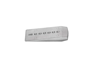 Coin d’abattage, aluminium, 12 x 4 cm