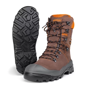 Chaussures en cuir, pour tronçonneuse, DYNAMIC S3, taille 46