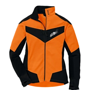 Veste polaire, DYNAMIC, taille XL, orange