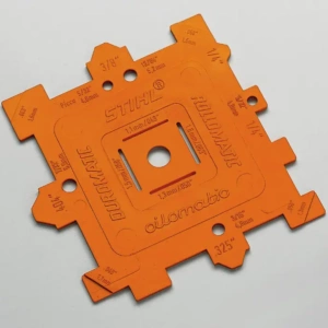 Gabarit de controle, pour chaînes