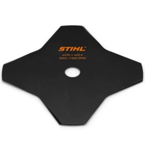 Couteau à herbe, 4 pales, 230 mm