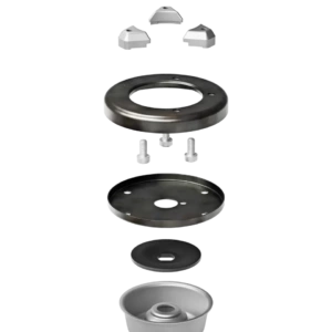 Jeu de pièces de montage, pour couteau à herbe et couteau à taillis