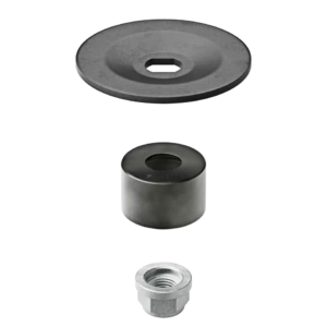 Jeu de pièces de montage, pour couteau à taillis et lame de broyage