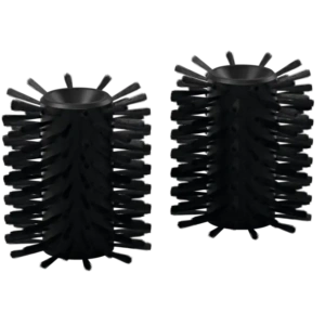 Brosses, pour brosse-rouleau rotative